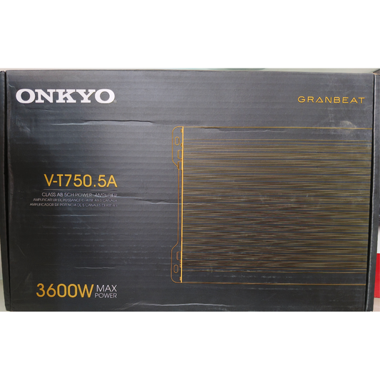 Onkyo V-T750.5A 5-channel car audio amplifier