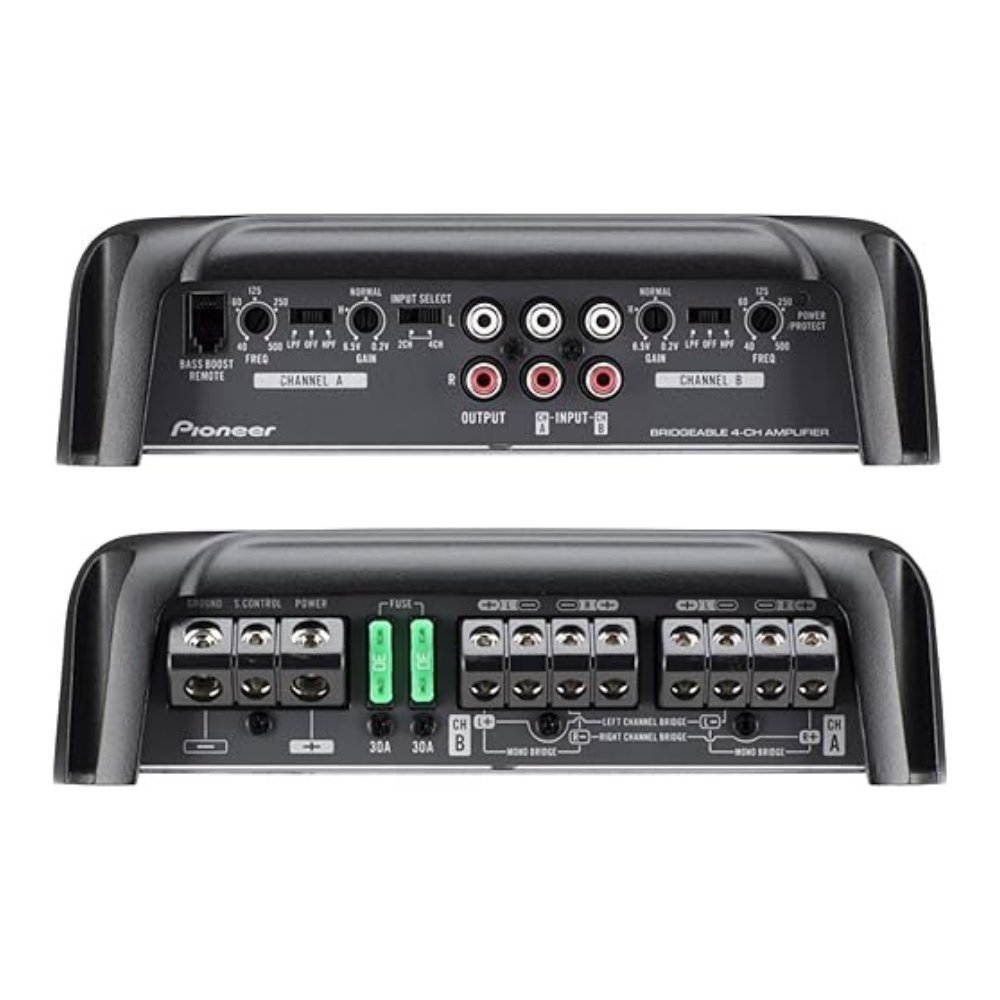 Pioneer GM-D8704 4-channel car amplifier