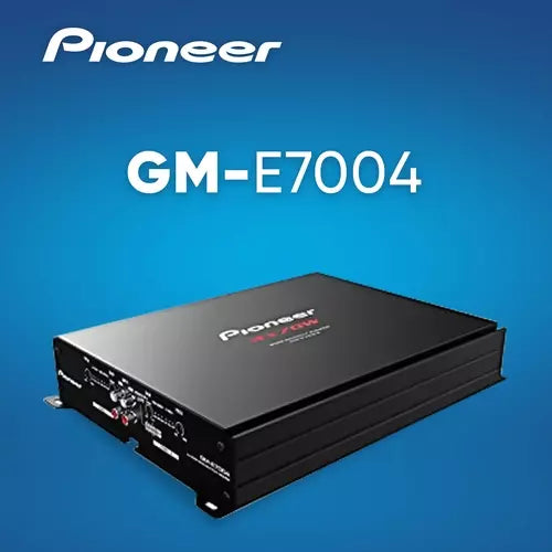 Pioneer GM-E7004 4-channel bridgeable car amplifier