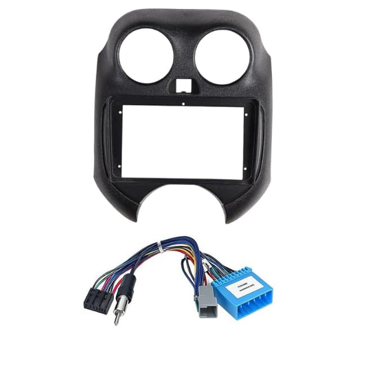 CarDost 9 Inch Android frame for Nissan Micra (Old Model), black