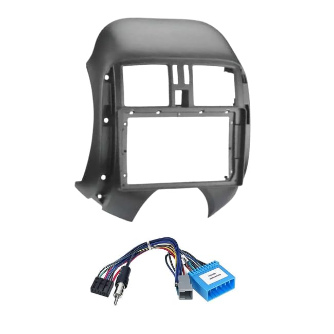 CarDost 9 Inch Android frame for Nissan Micra (Old Model), black