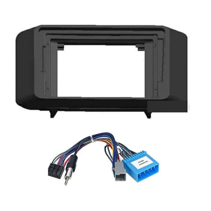 CarDost 9 Inch Android frame for Skoda Kushaq, black