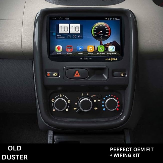 CarDost 9" Android frame dashboard panel for Renault Duster (Old Model)