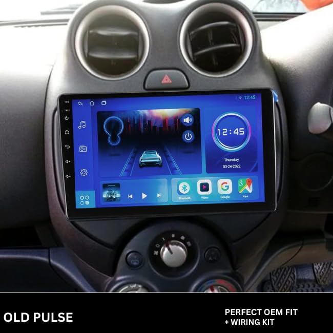 CarDost 9" Android frame dashboard panel for Renault Pulse (Old Model)