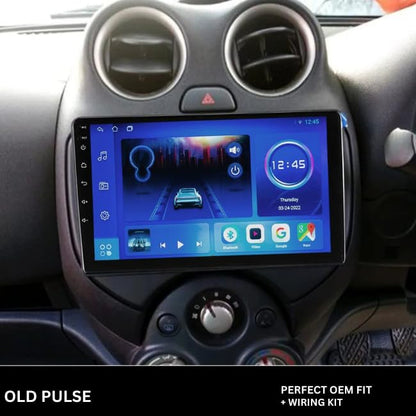CarDost 9" Android frame dashboard panel for Renault Pulse (Old Model)