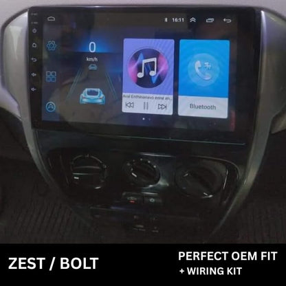 CarDost 9" Android frame dashboard panel for Tata Bolt