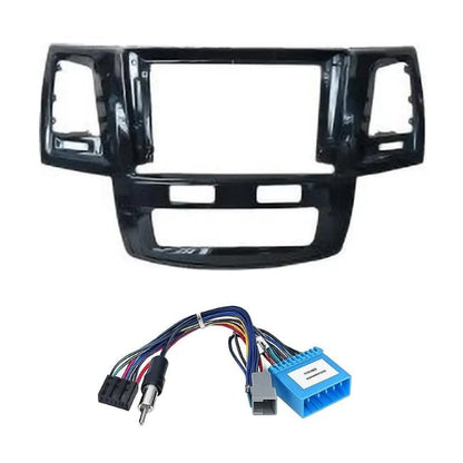 CarDost 9" Android frame dashboard panel for Toyota Fortuner (2008–2014)