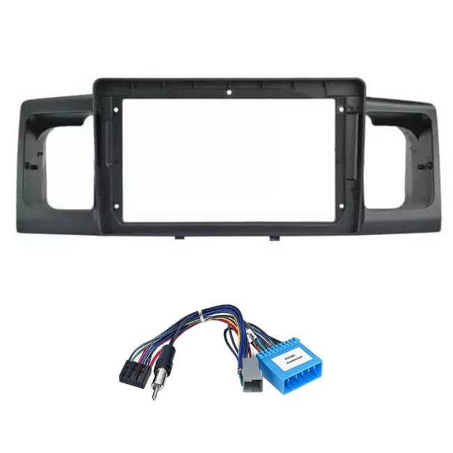 CarDost 9" Android frame dashboard panel for Toyota Corolla (2003–2008)