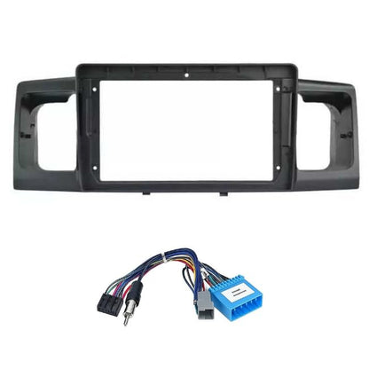 CarDost 9" Android frame dashboard panel for Toyota Corolla (2003–2008)