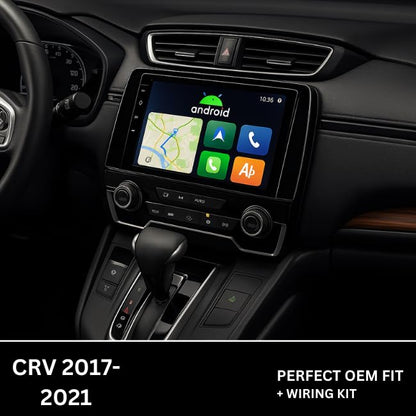 CarDost 9" Android frame dashboard panel for Honda CR-V (2017–2021)