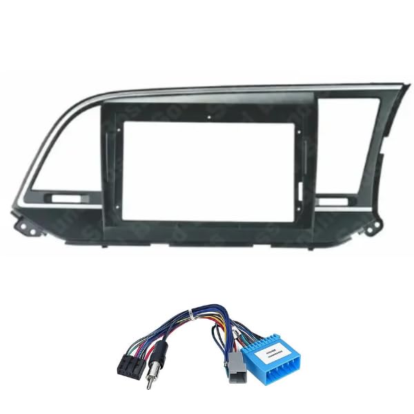 CarDost 9" Android frame dashboard panel for Hyundai Elantra (2017–2018)