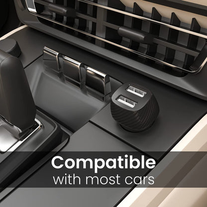 Portronics POR-1345 33W dual port PD/QC3.0 car charger