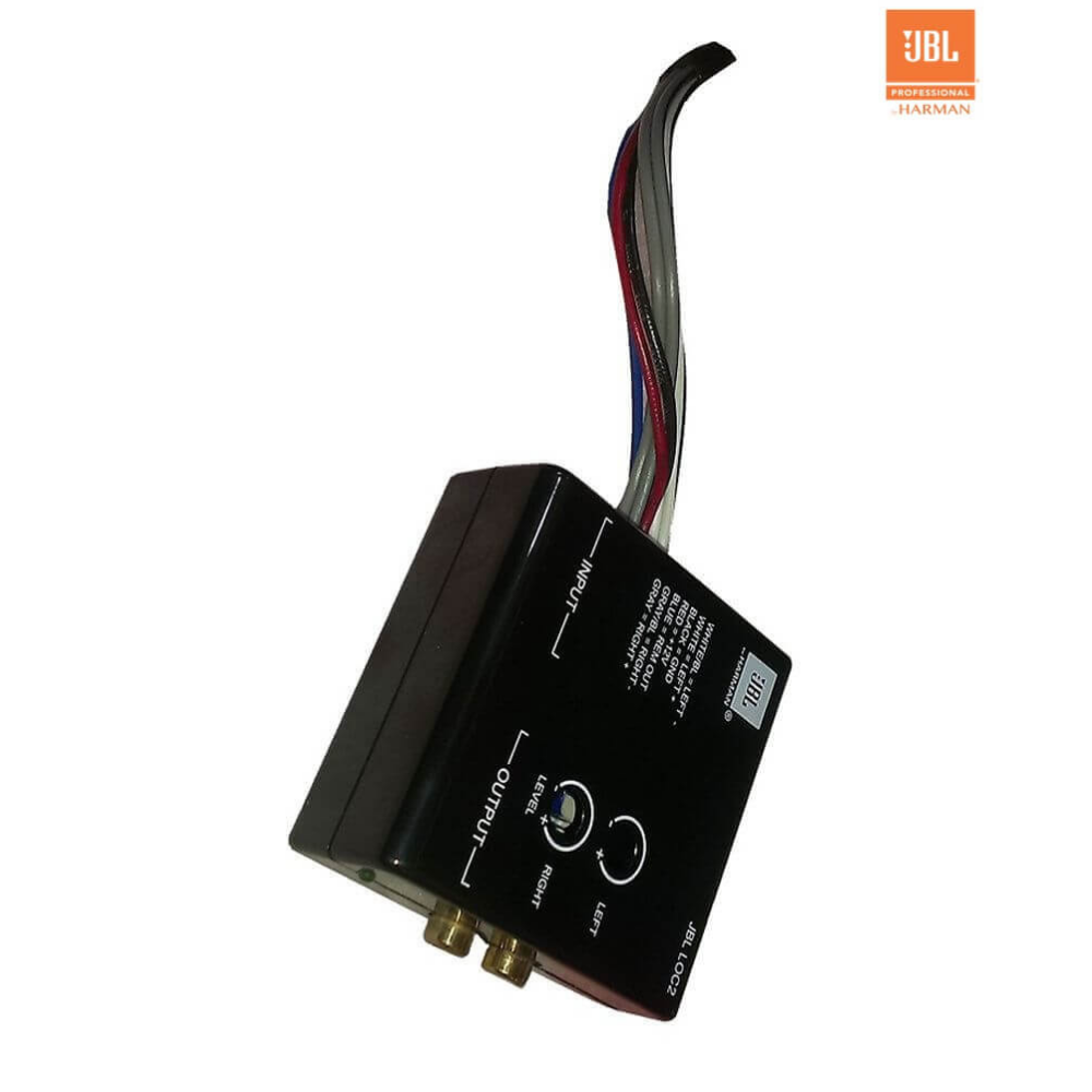 JBL LOC2 high-to-low RCA converter for car audio