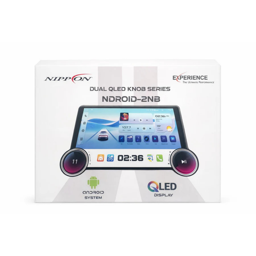 Nippon NDROID-2NB 9 inch Android car stereo, 2GB RAM/32GB storage