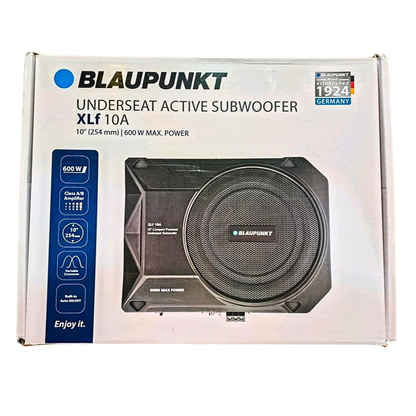 Blaupunkt XLF 10A 10 inch active underseat car subwoofer