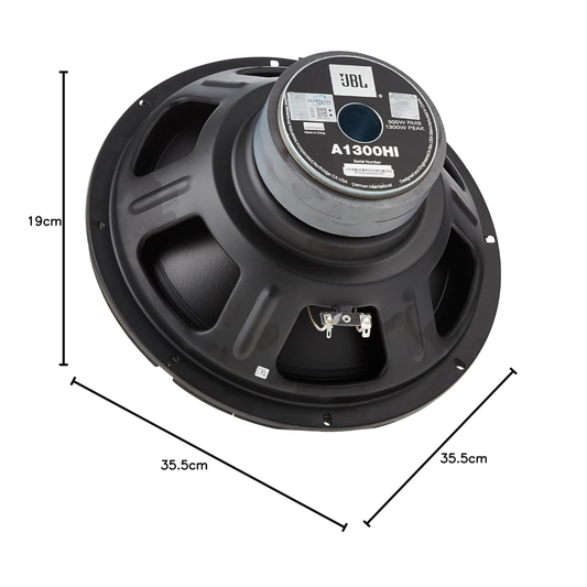 JBL A1300HI 12 inch wired car subwoofer, 1300W peak