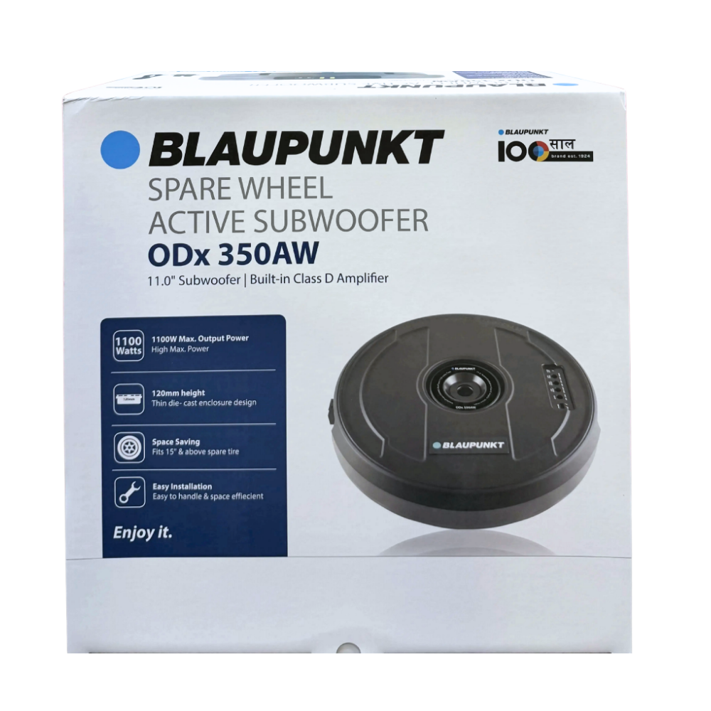 Blaupunkt ODx 350AW 11 inch active spare wheel car subwoofer