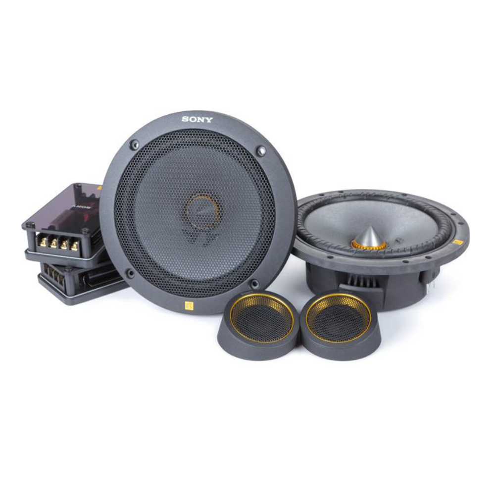 Sony ES XS-162ES 6.5 inch component car speaker, black
