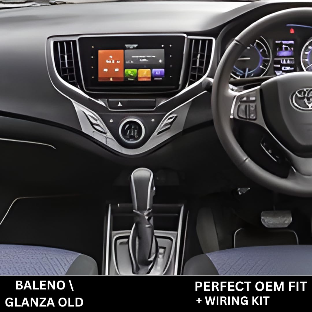 9 inch Android frame dashboard fascia for Maruti Baleno (2010-2018)