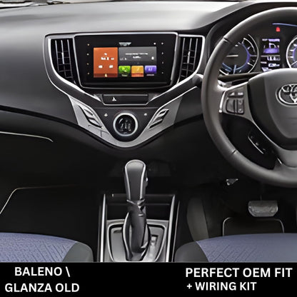 9 inch Android frame dashboard fascia for Maruti Baleno (2010-2018)