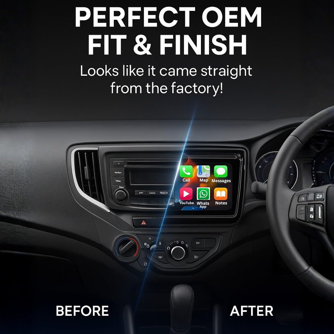 9 inch Android frame dashboard fascia for Maruti Baleno (2010-2018)
