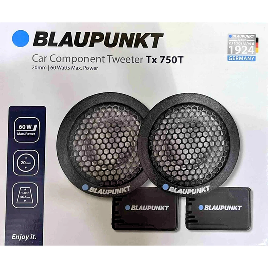 Blaupunkt TX 750T 0.8 inch neodymium dome car tweeter pair