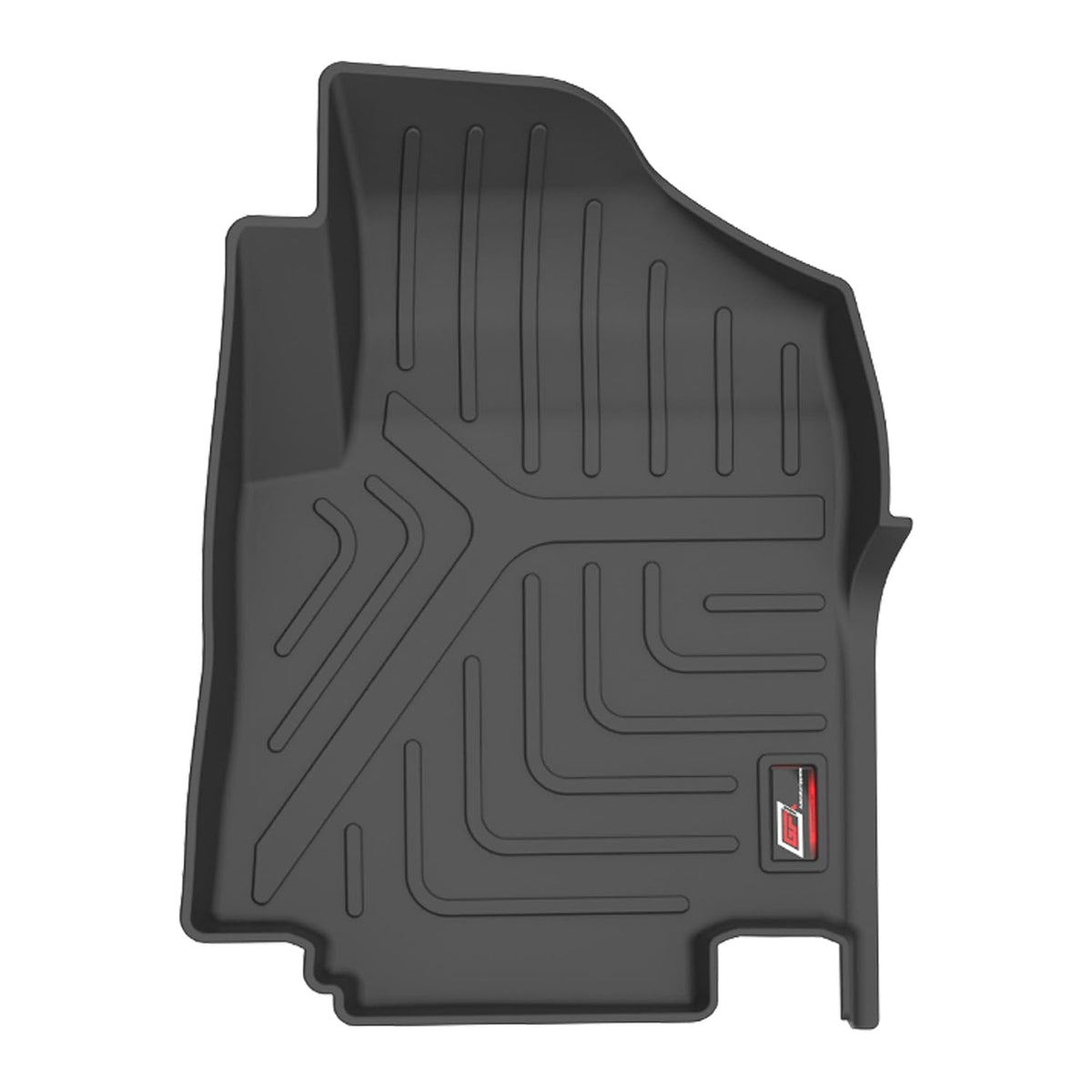 GFX black waterproof anti-slip car floor mats for Mahindra XUV-500 (2012-2021)