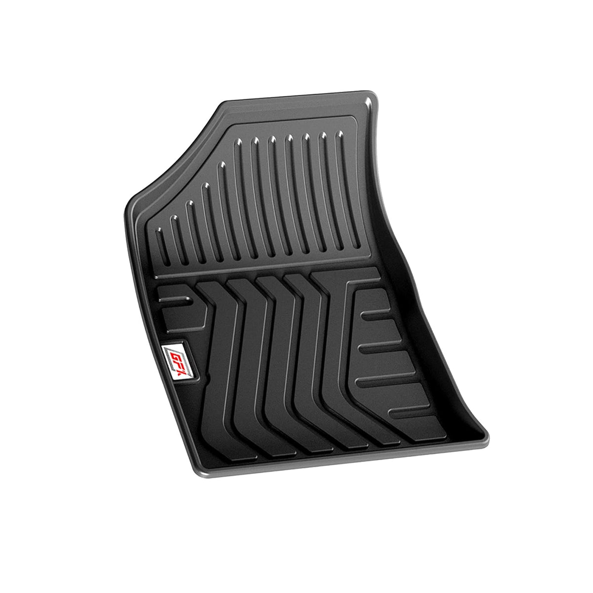 GFX black waterproof anti-slip car floor mats for Mahindra XUV-3XO (2024 Onwards) Automatic