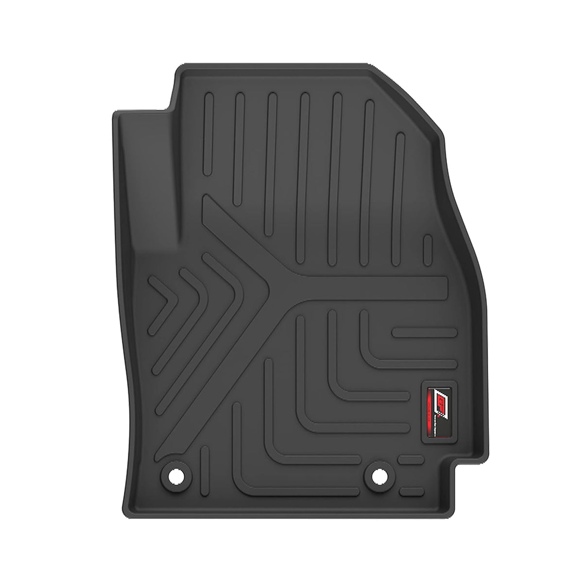 GFX black waterproof anti-slip car floor mats for KIA Carens (2022 Onwards)