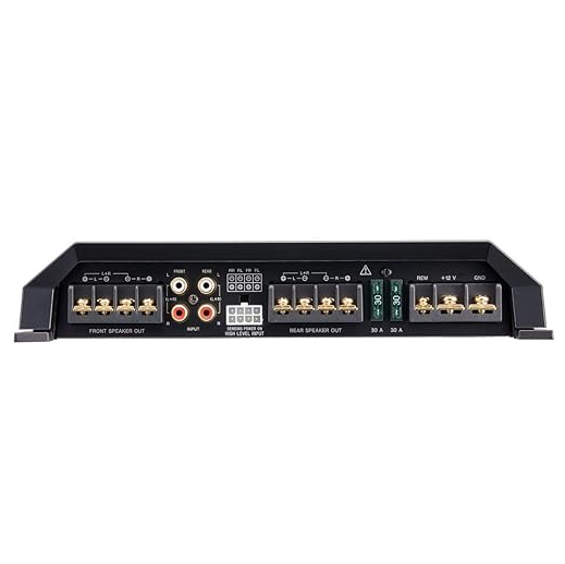 Sony XM-GS4 4-channel car amplifier, black