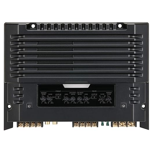 Sony XM-GS4 4-channel car amplifier, black