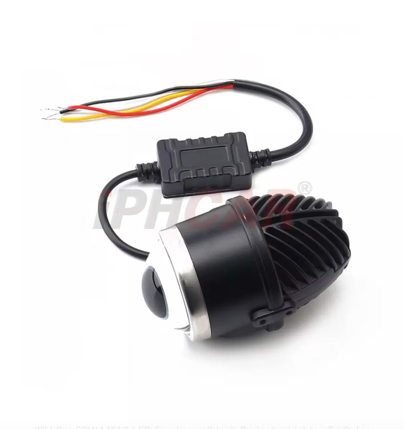 iPH CAR M513 2 inch tri-color LED projector fog lamp, set of 2