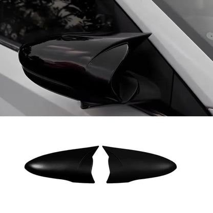 Batman style gloss black mirror covers for Hyundai Alcazar, set of 2
