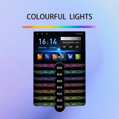 Gemstone 2K 11.5 inch single-knob Android car infotainment player