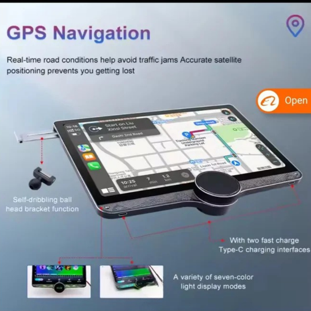 Gemstone 2K 11.5 inch single-knob Android car infotainment player