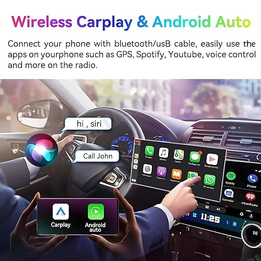 Gemstone 2K OLED 10.1 inch Android car stereo
