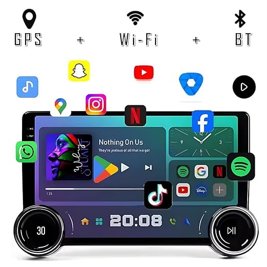 Gemstone 2K OLED 10.1 inch Android car stereo