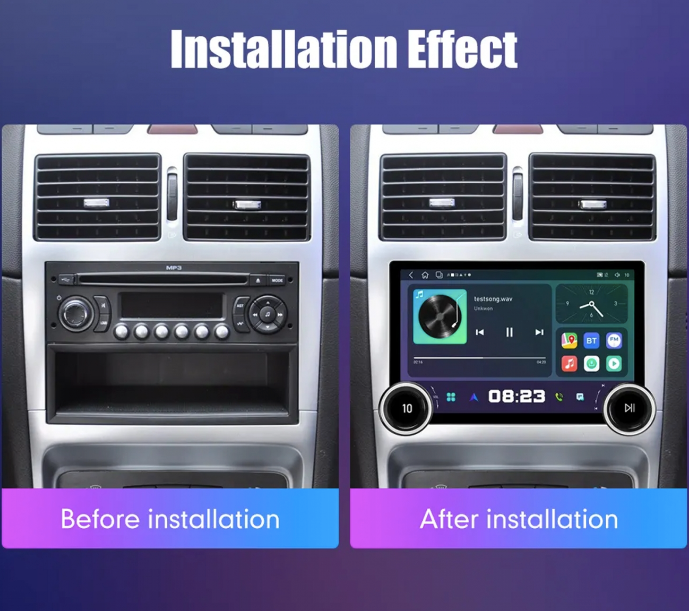 Gemstone 2K OLED 10.1 inch Android car stereo