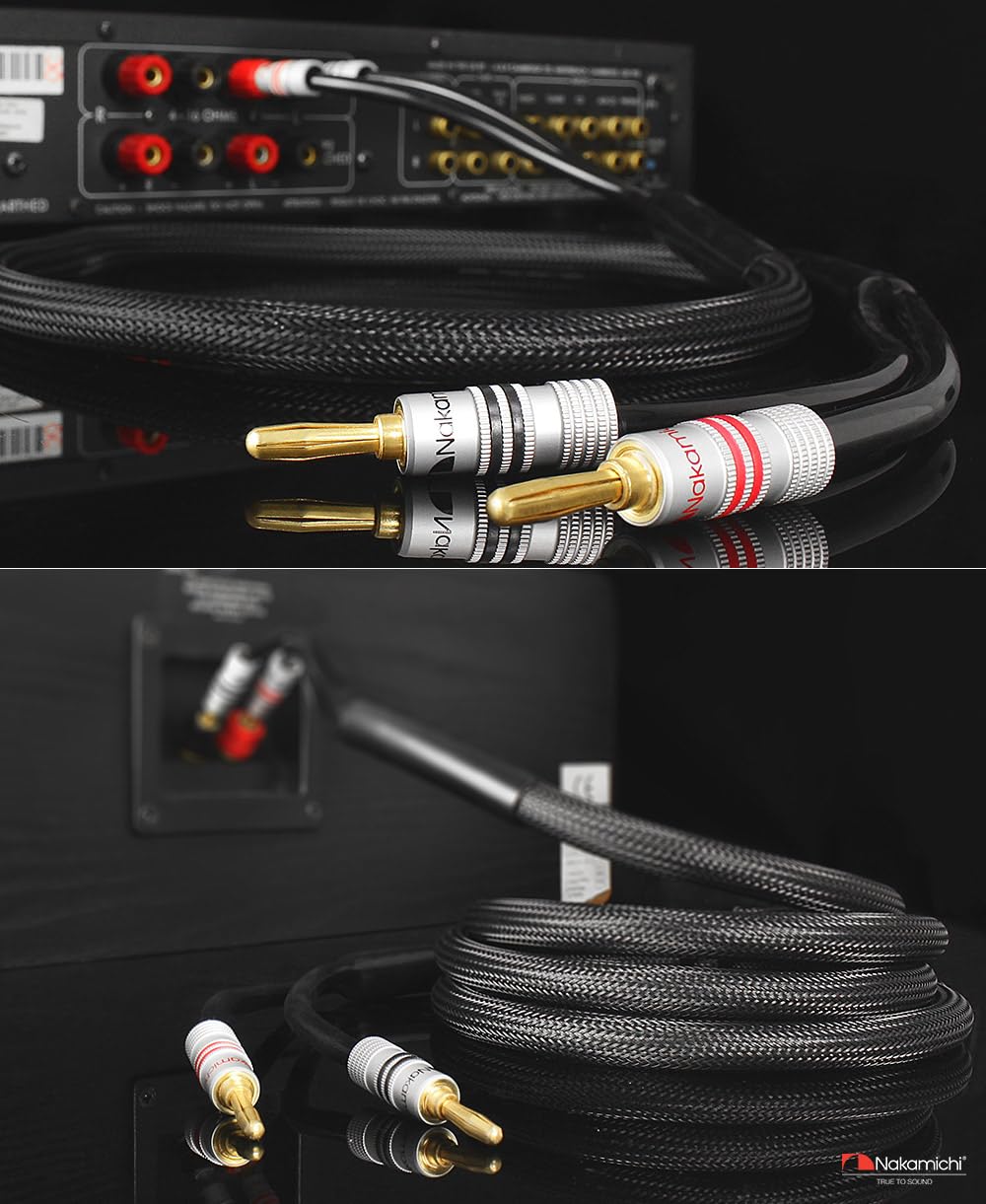 Nakamichi 12AWG OFC speaker and amplifier wiring kit, 3ft