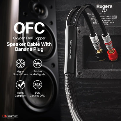 Nakamichi 12AWG OFC speaker and amplifier wiring kit, 3ft