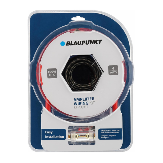 Blaupunkt BP-4AWG 4 gauge amplifier wiring kit