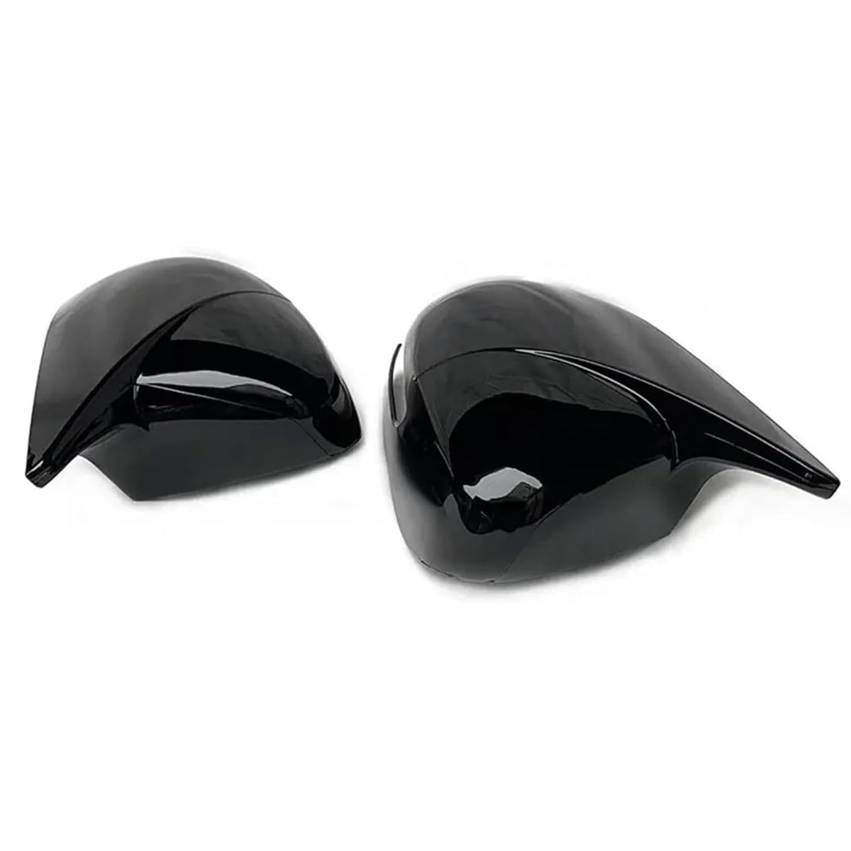 Batman style gloss black mirror covers for Hyundai New Creta (2020–2024), set of 2