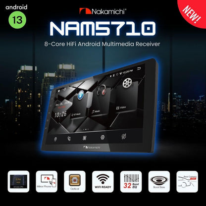 Nakamichi NAM5710 9 inch Android car multimedia receiver