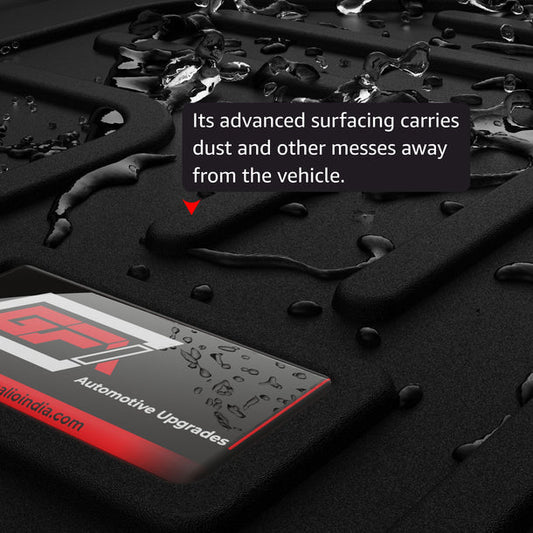 GFX custom-fit car floor mats for Toyota Fortuner NeoDrive (2025 Onwards)