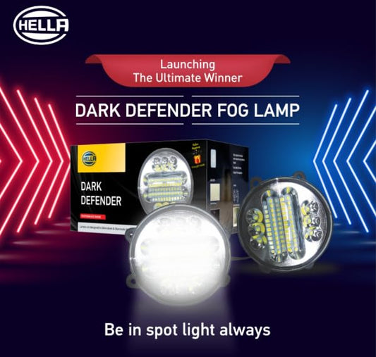 HELLA Defender LED fog lamp set, universal fit