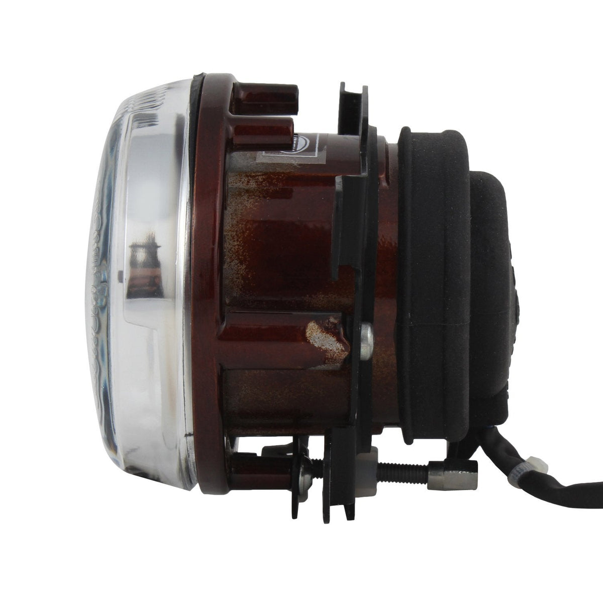 HELLA Knight Rider 90mm fog lamp, yellow light, 12V 55W