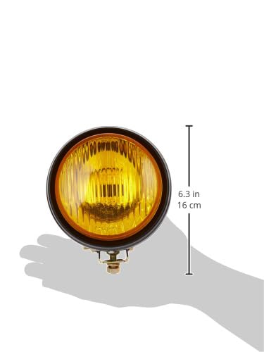 HELLA fog lamp with cover, yellow light, 12V 55W
