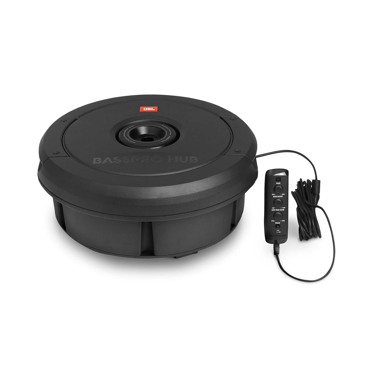 JBL BassPro Hub 11 inch active spare-tire subwoofer