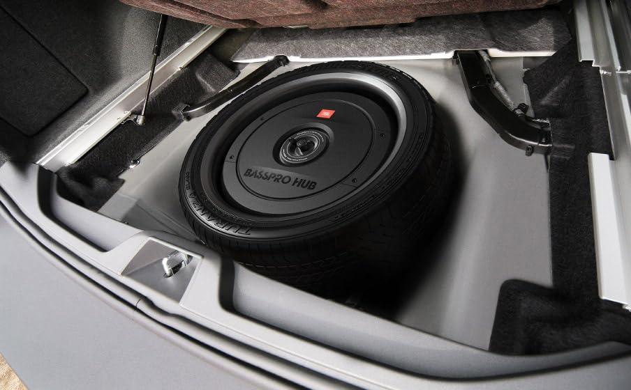 JBL BassPro Hub 11 inch active spare-tire subwoofer