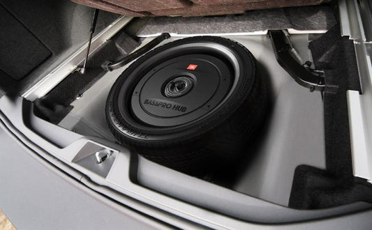 JBL BassPro Hub 11 inch active spare-tire subwoofer